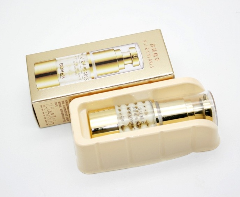 Крем для шкіри навколо очей з перлиновою пудрою Bioaqua Pure Pearls 25 g