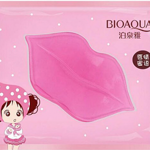 Увлажняющая гідрогелева маска патчі для губ з колагеном BIOAQUA Collagen Nourish Lips Membrane (8г)
