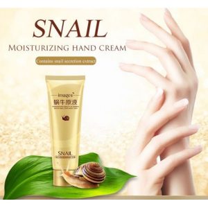 Крем для рук і нігтів зволожувальний зі слизом равлика Images Snail