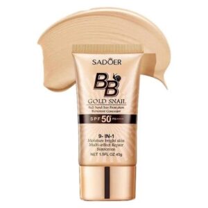 ВВ крем с муцином улитки Sadoer SPF 50PA++++