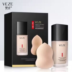 Тональний крем Veze Foundation 30 ml + спонжик