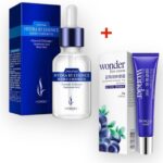 Сыворотка с Гиалуроновой кислотой Rorec Hydra B5 + Крем для кожи вокруг глаз Bioaqua с экстрактом черники