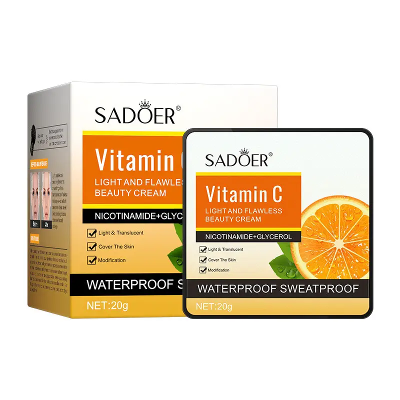 Кушон для лица с витамином С Sadoer