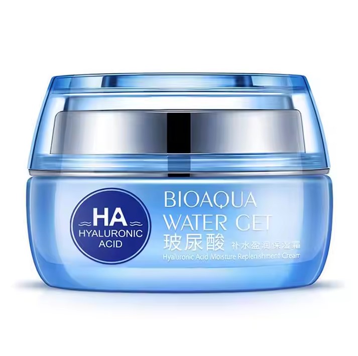 Крем для лица с гиалуроновой кислотой BioAqua + Крем для кожи вокруг глаз BioAqua Hyalo-Oligo