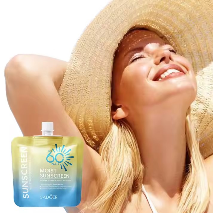 Солнцезащитный крем высокой мощности SPF 60+ PA+++, Sadoer