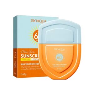 Солнцезащитный крем с экстрактом алоэ вера SPF60+, Bioaqua