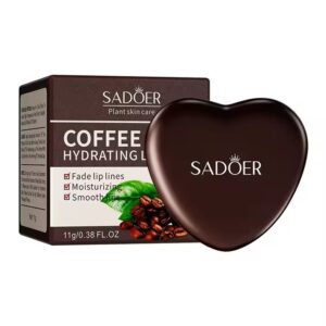 Бальзам для губ увлажняющий с экстрактом кофе, Sadoer